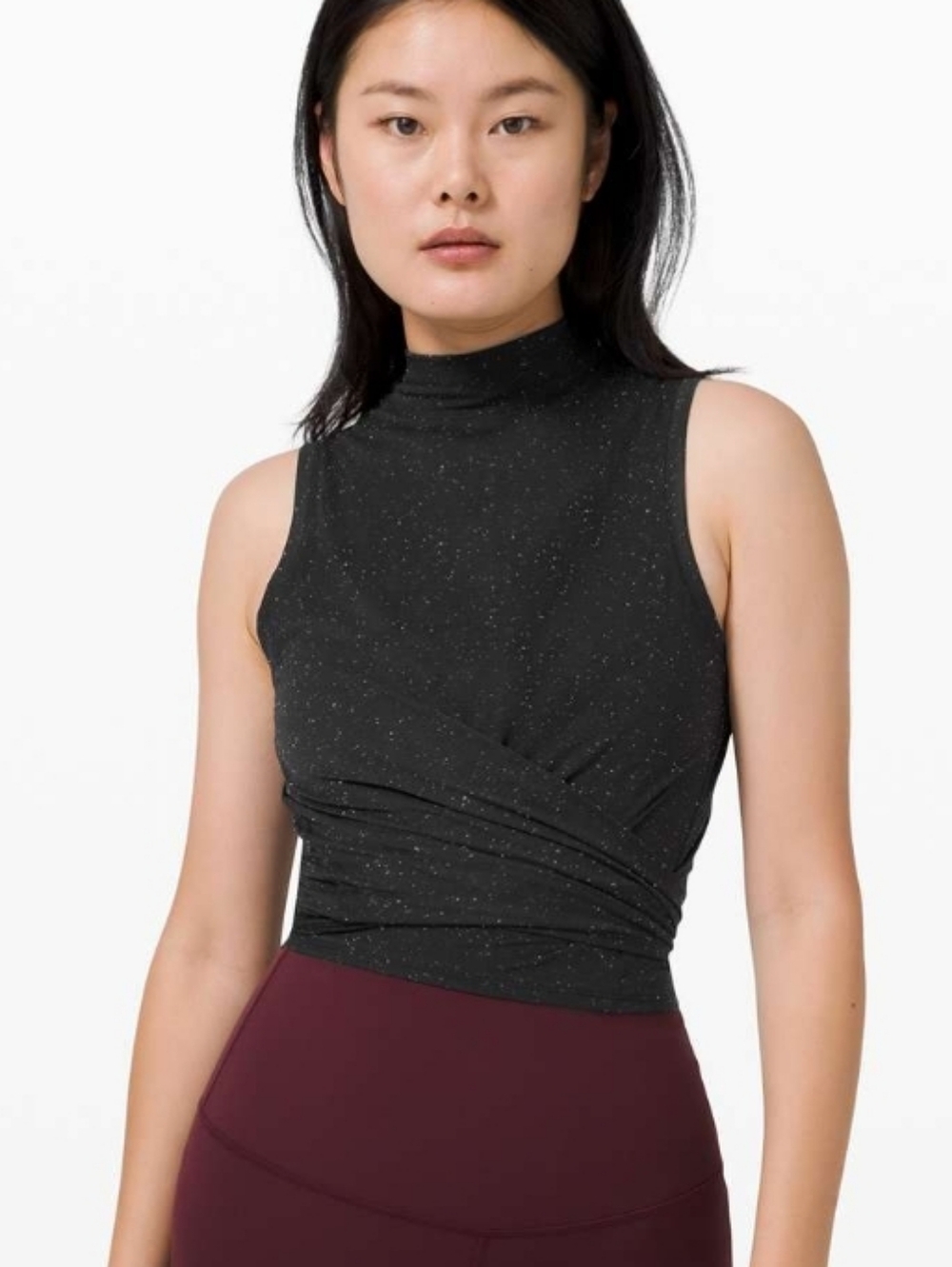 Lululemon Time to Restore Mock Neck Tank